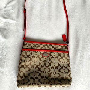 Coach cross body bag